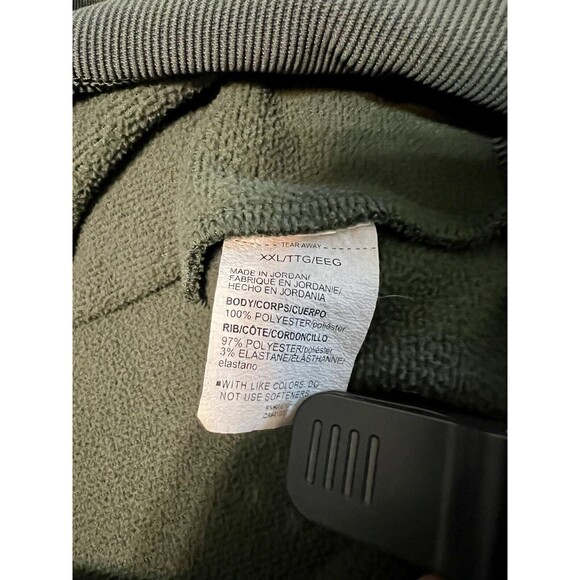 Under Armour 2XL XXL Cold Gear Golf Fleece Lined Men’s Pullover 1/4 Zip Green - Picture 6 of 8